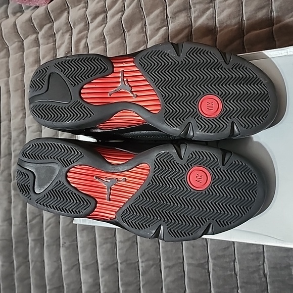Air Jordan 14 Retro Size 12 Men Blk - Picture 3 of 8